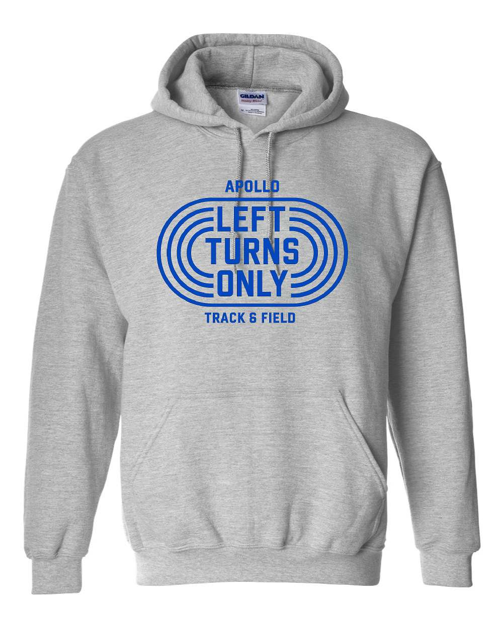 APOLLO LEFT TURNS ONLY HOODED SWEATSHIRT