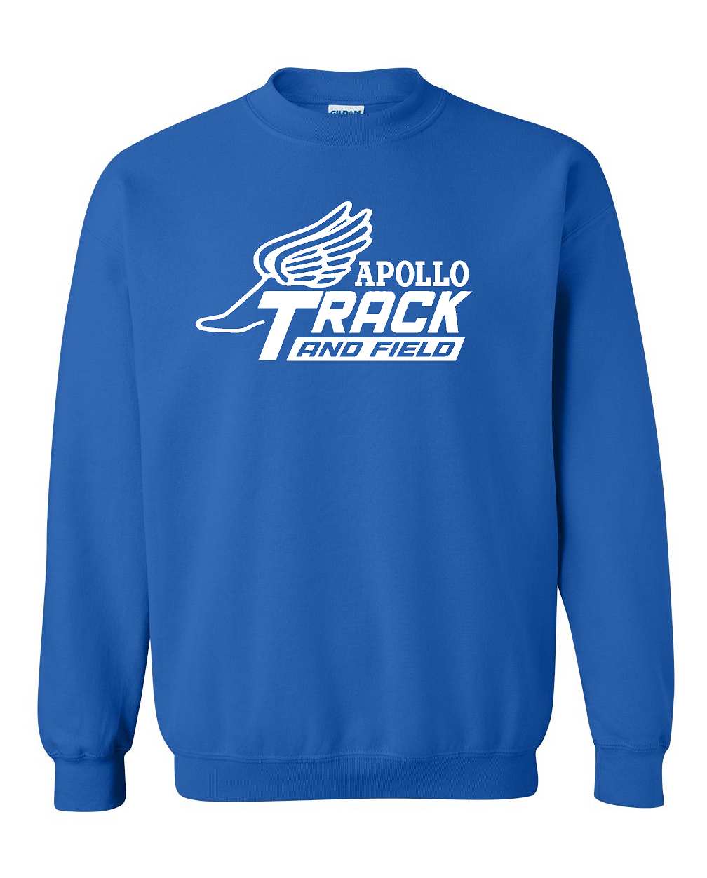 APOLLO TRACK & FIELD FOOT CREW SWEATSHIRT