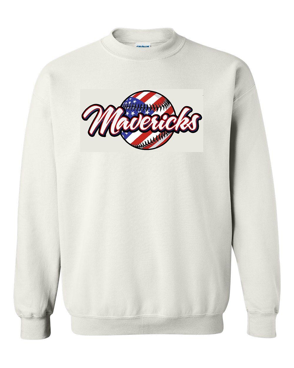 MAVERICKS GILDAN CREW SWEATSHIRT