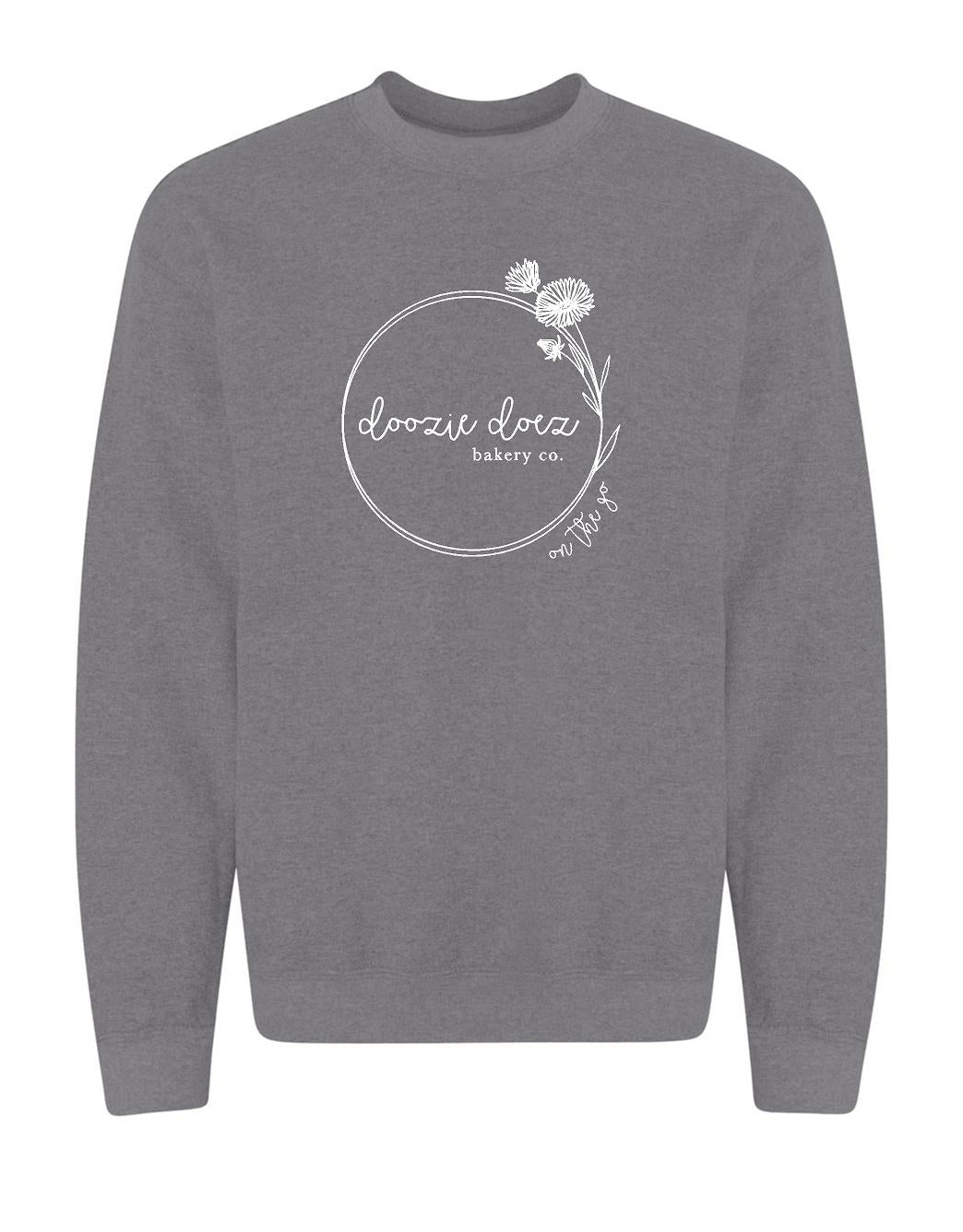 DOOZIE DOEZ FLOWER DESIGN 4 CREW SWEATSHIRT