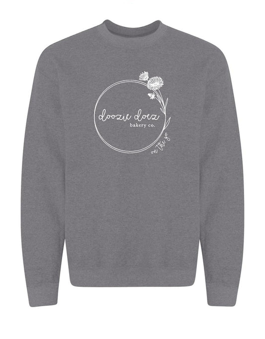 DOOZIE DOEZ FLOWER DESIGN 4 CREW SWEATSHIRT