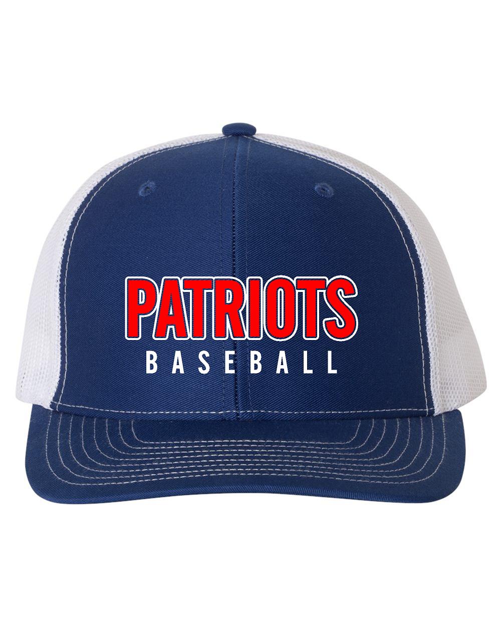 PATRIOTS BASEBALL RICHARDSON CAP (EMBROIDERED)