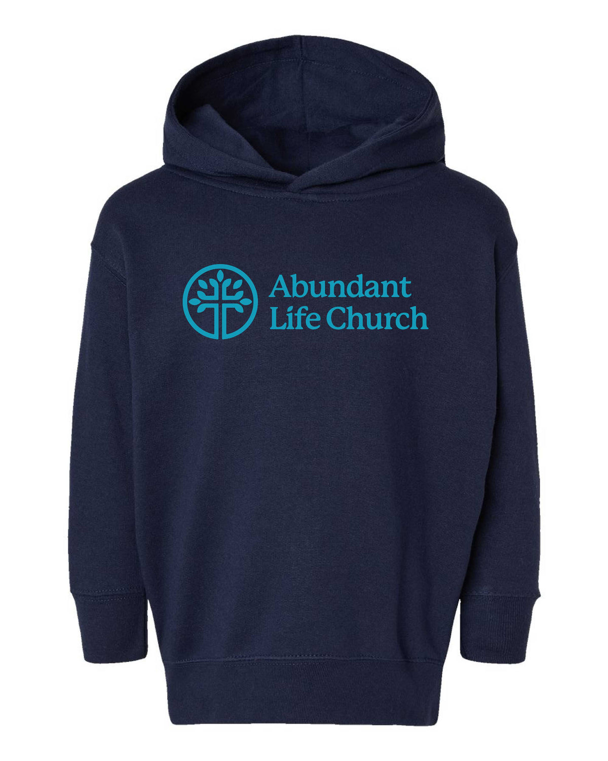 TODDLER NAVY HOODED SWEATSHIRT