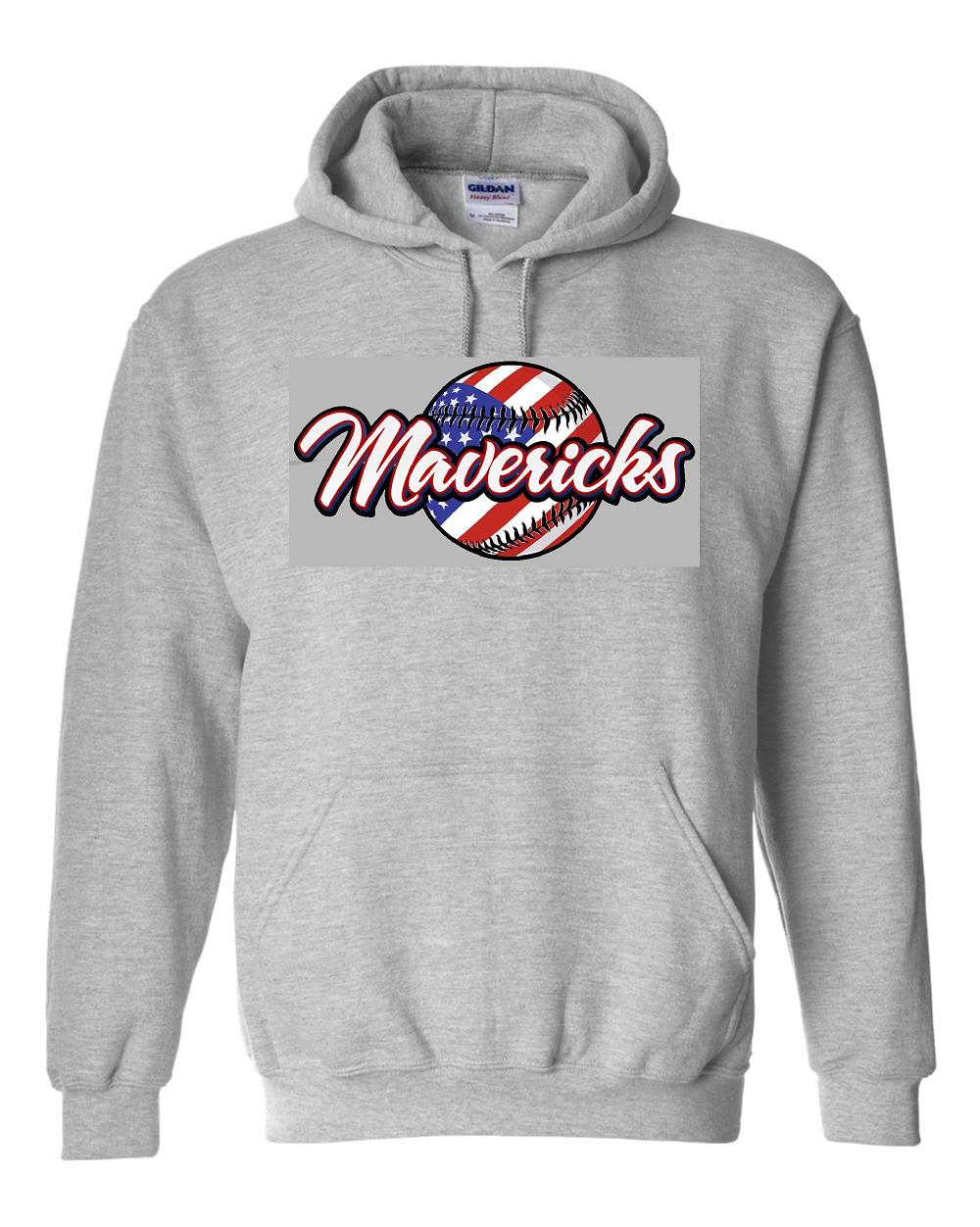 MAVERICKS GILDAN HOODED SWEATSHIRT