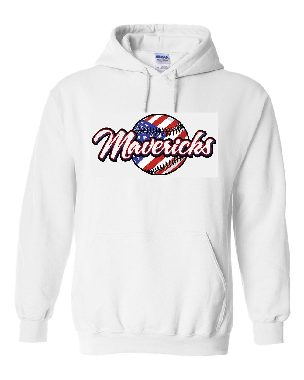 MAVERICKS GILDAN HOODED SWEATSHIRT