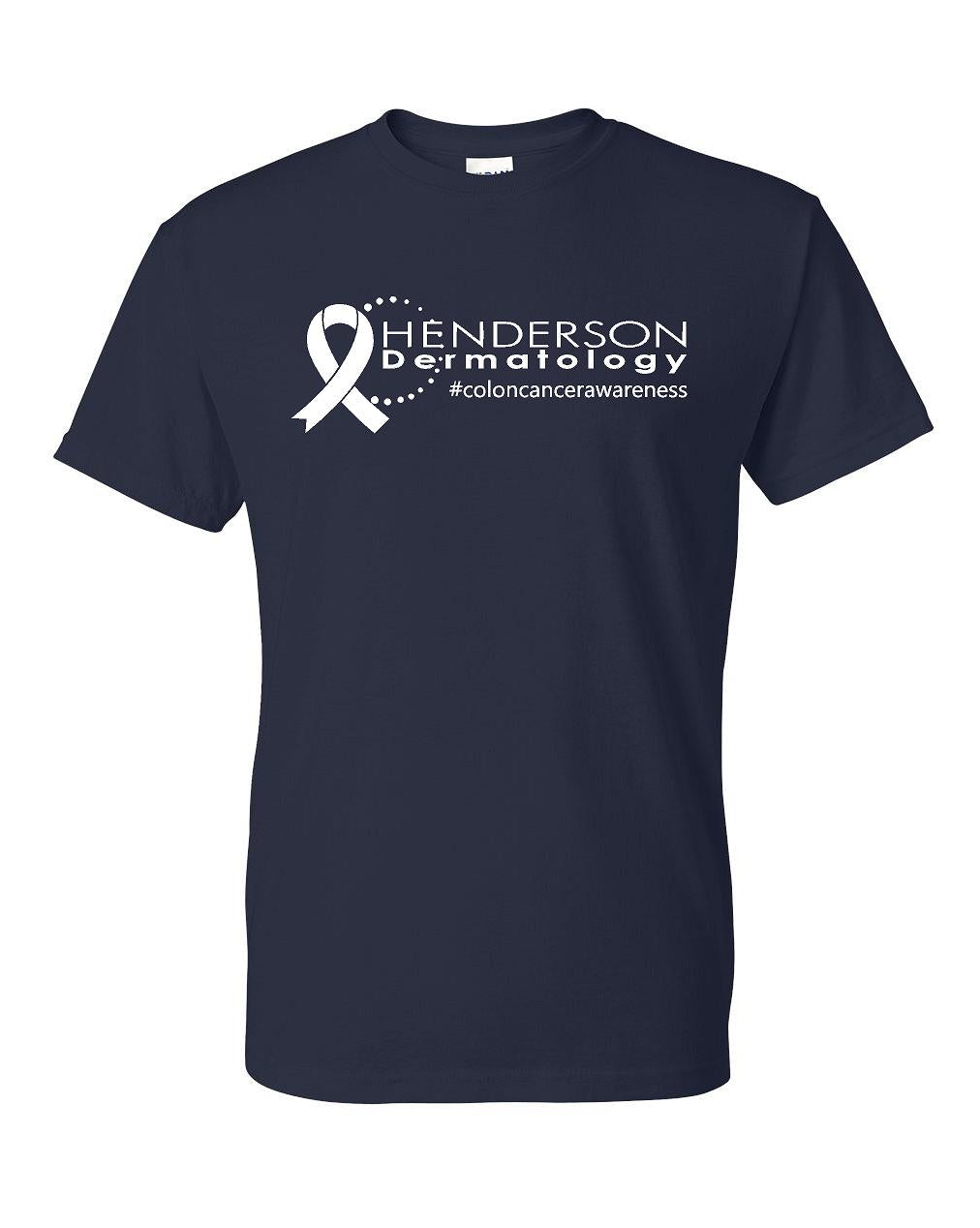 Henderson Dermatology #coloncancerawareness T-shirt