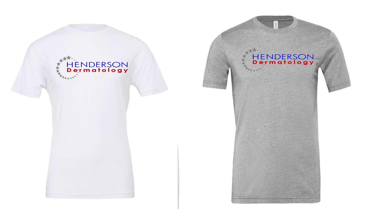 Henderson Dermatology Soft T-shirt (stars are glitter)