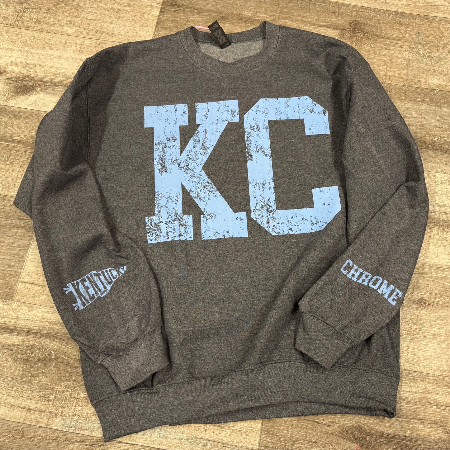 CHROME KC Crew Sweatshirt with sleeves