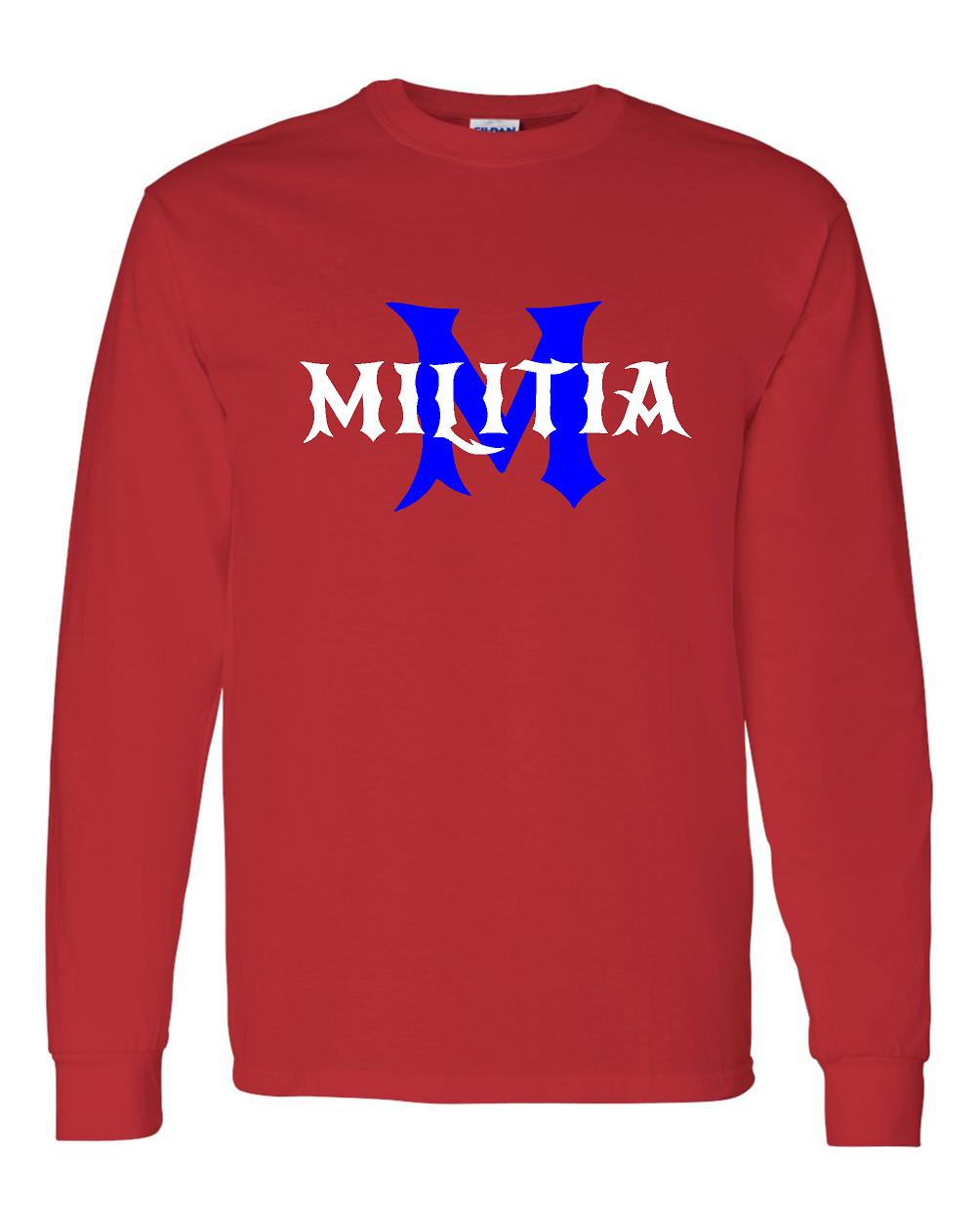 MILITIA GILDAN LONG SLEEVE TEE