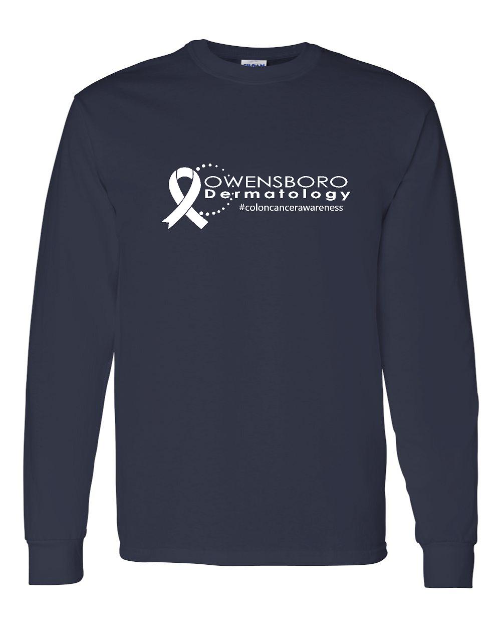 Owensboro Dermatology #coloncancerawareness Long Sleeve T-shirt