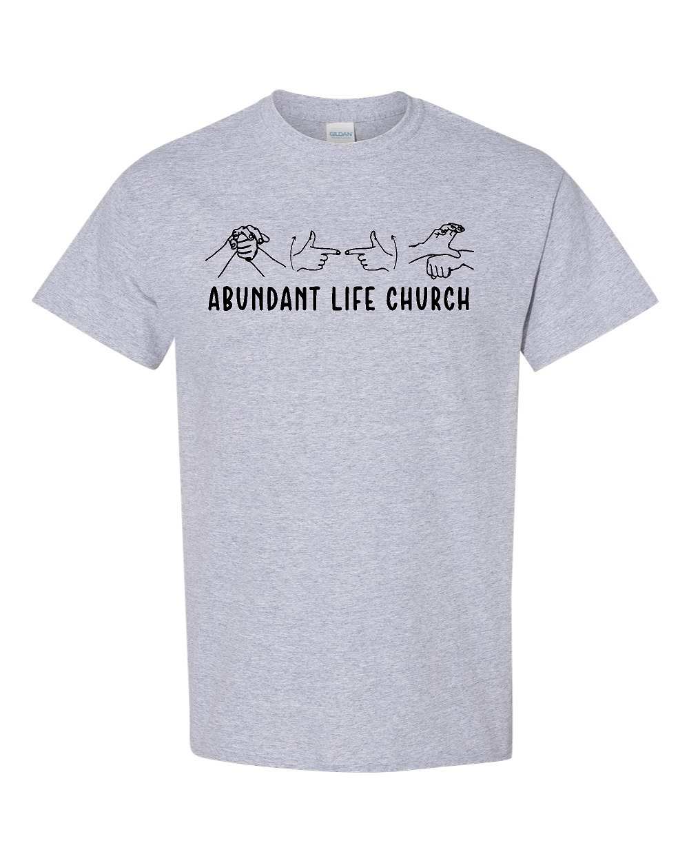 ABUNDANT LIFE SIGN LANGUAGE TEE