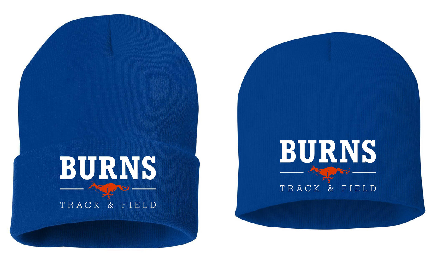 BURNS TRACK & FIELD BEANIE (EMBROIDERED)