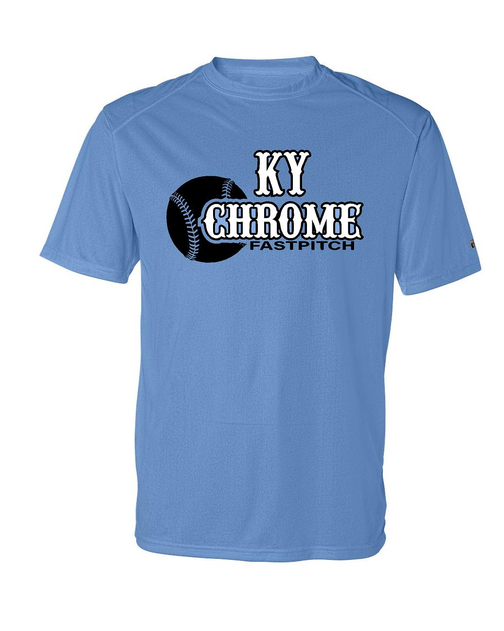 Chrome Ball Design 2024 - Blue Apparel