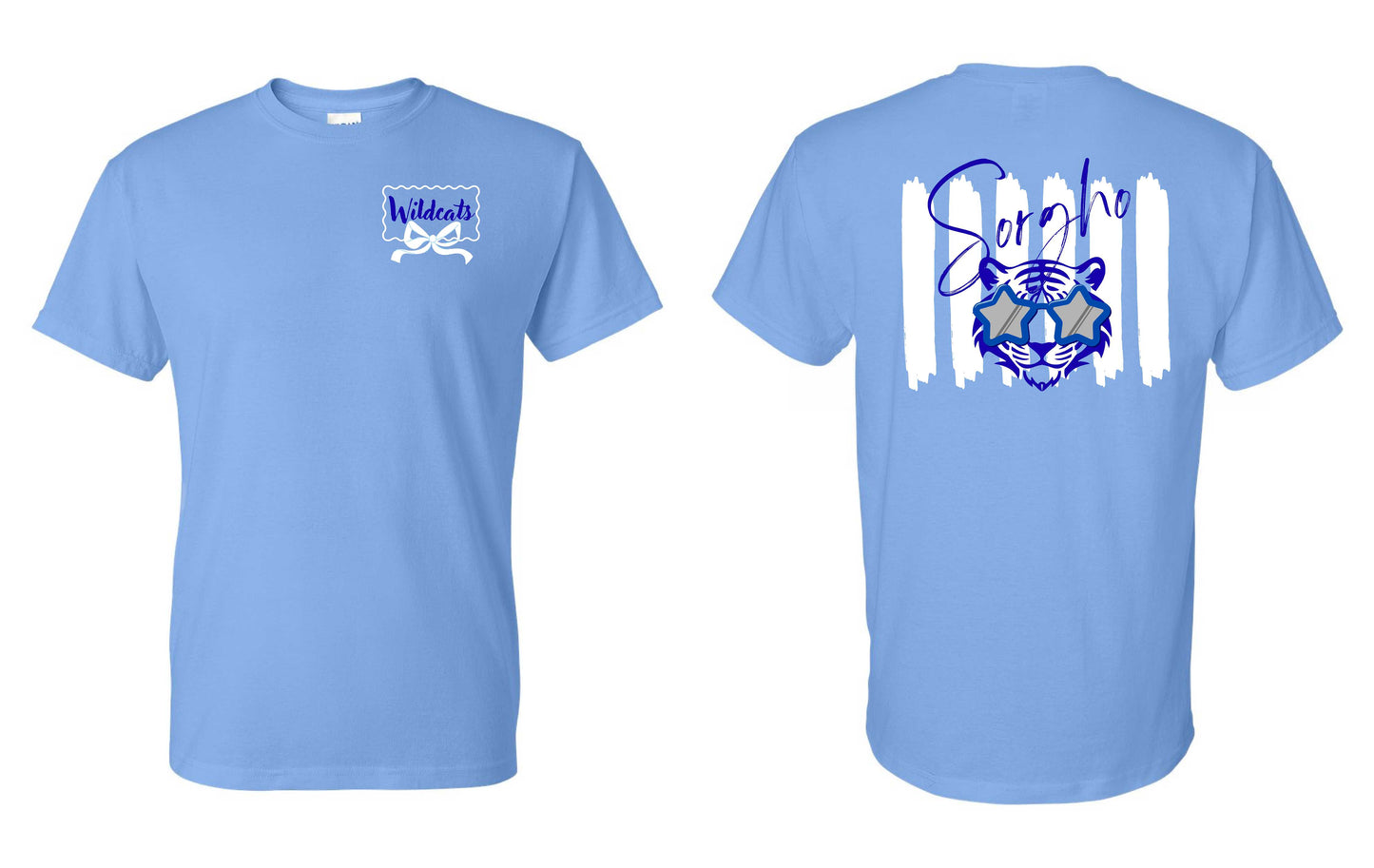 Sorgho Elementary Wildcats with Bow Soft Tee