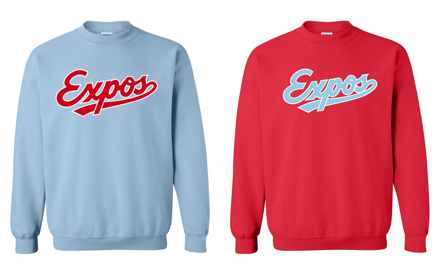 Expos Gildan Crew Sweatshirt