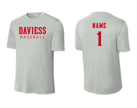 DC All Stars DRI FIT TEE NAME/NUMBER ON BACK (PUT NAME & NUMBER IN NOTES)