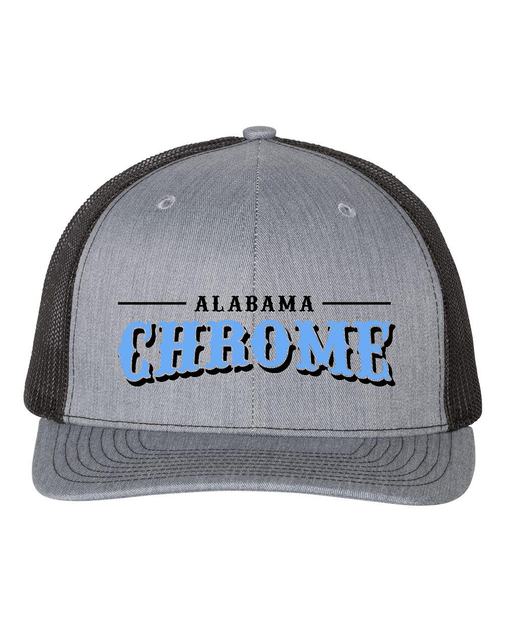 Alabama Chrome Trucker Hat