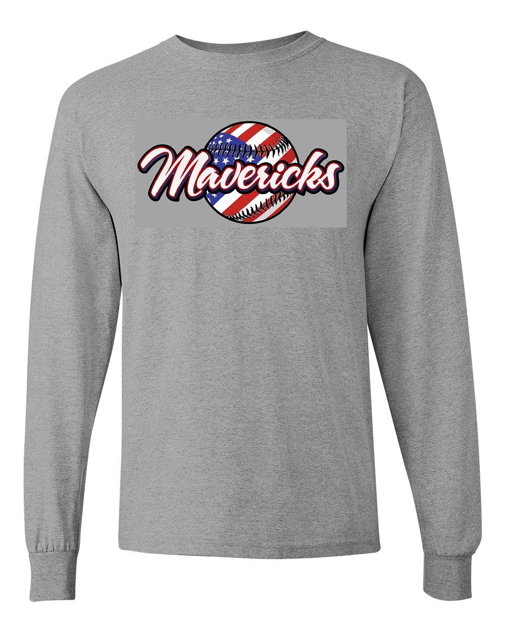 MAVERICKS GILDAN LONG SLEEVE TEE