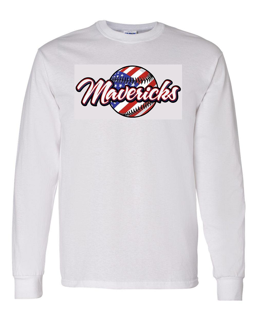 MAVERICKS GILDAN LONG SLEEVE TEE