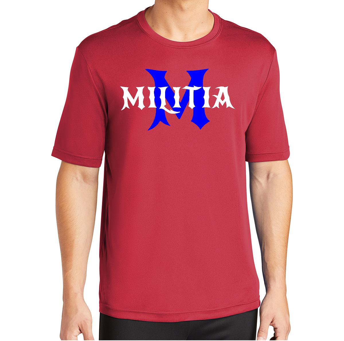 MILITIA GILDAN DRY FIT TEE
