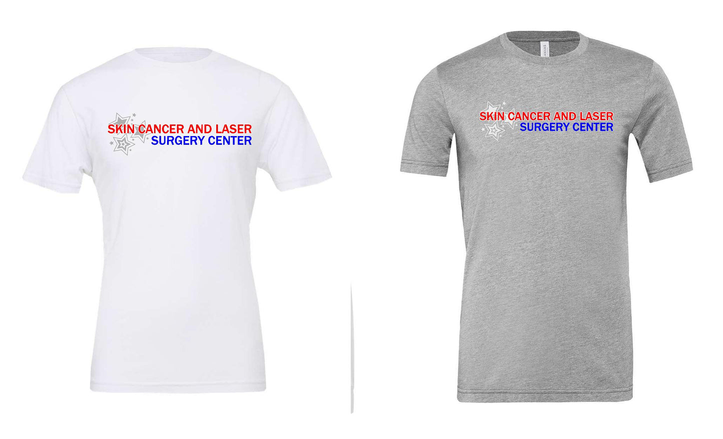 Skin Cancer and Laser Soft T-shirt (stars are glitter)