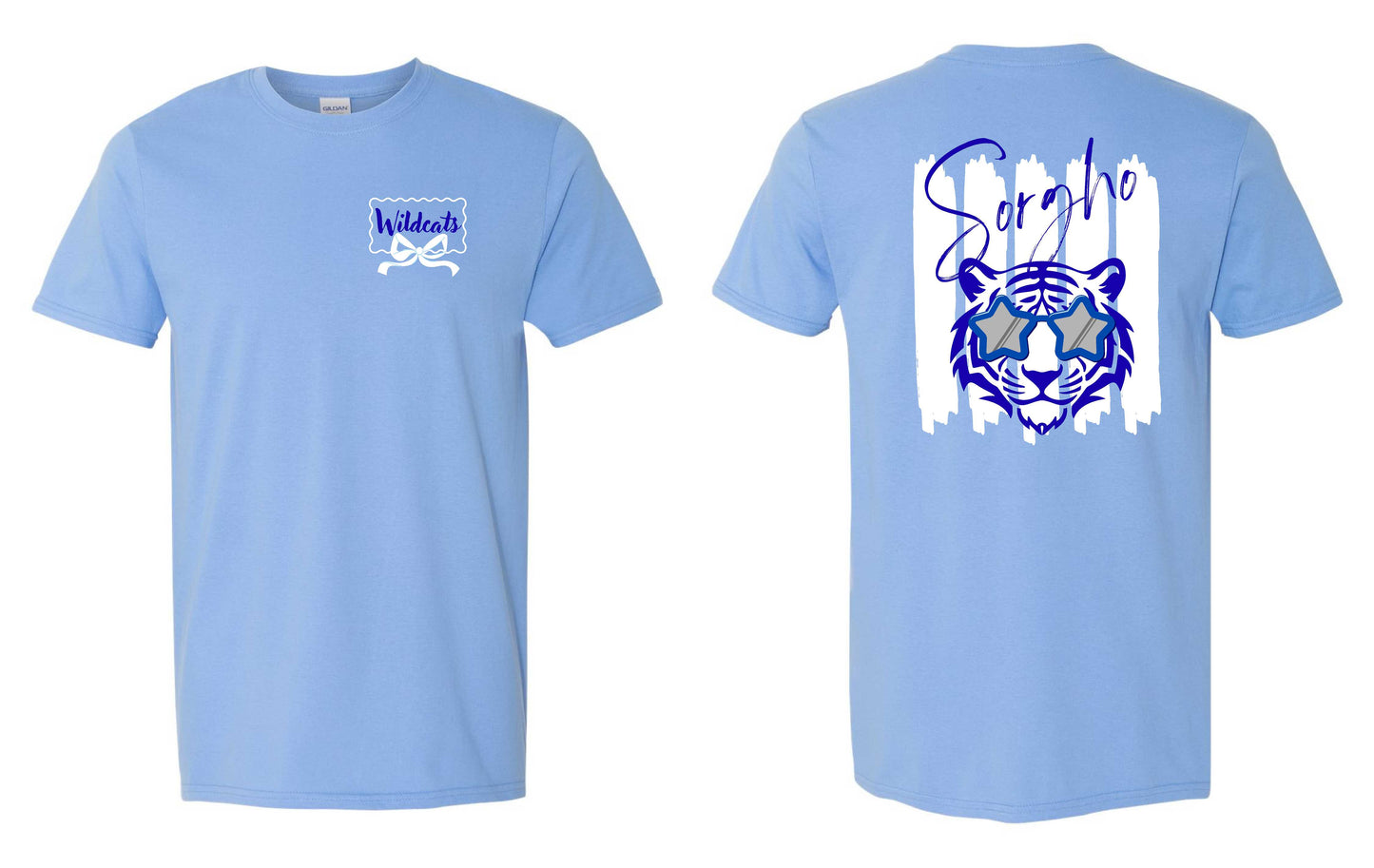 Sorgho Elementary Wildcats with Bow Soft Tee