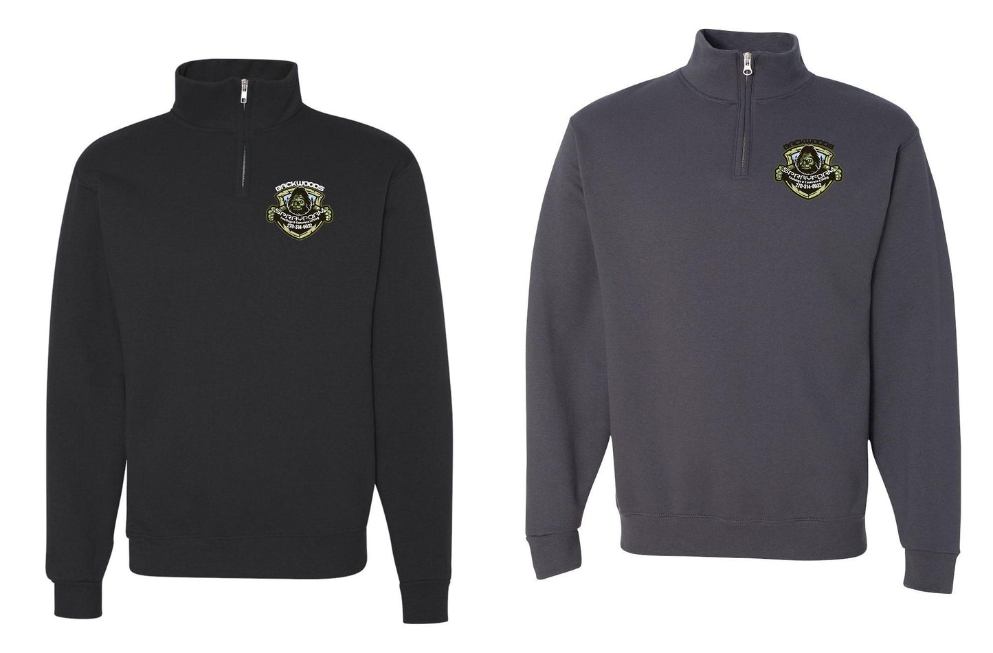 Backwoods 1/4 Zip Pullover Sweatshirt
