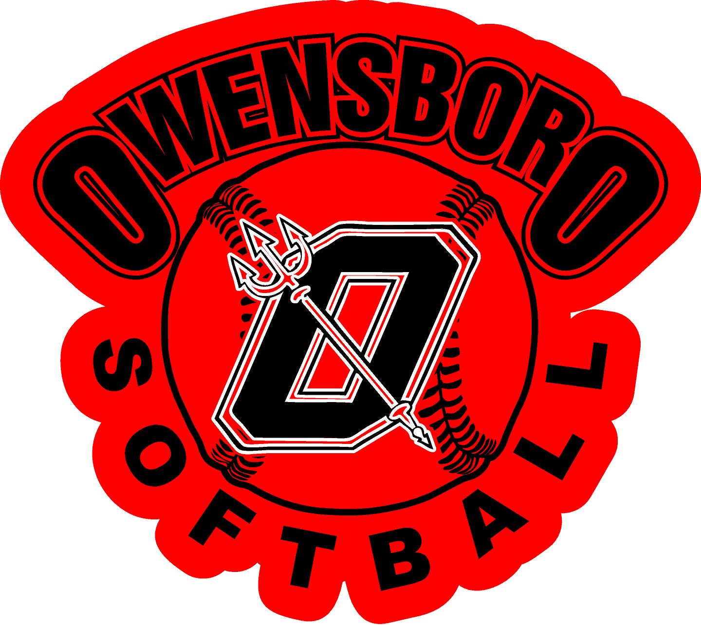 4'' OHS Softball Sticker