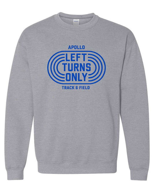 APOLLO LEFT TURNS ONLY CREW SWEATSHIRT