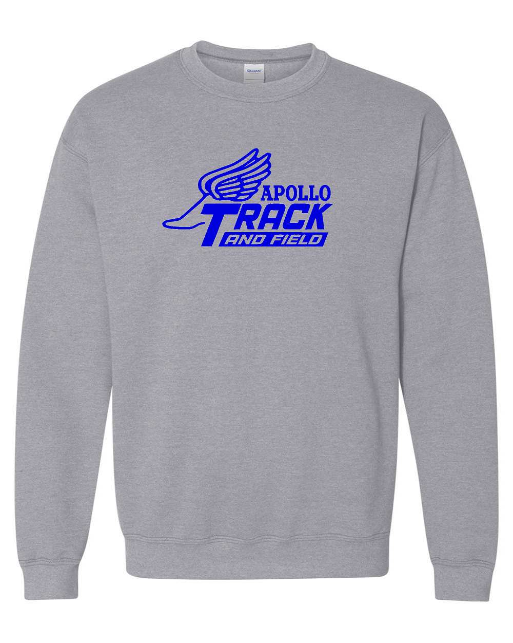 APOLLO TRACK & FIELD FOOT CREW SWEATSHIRT