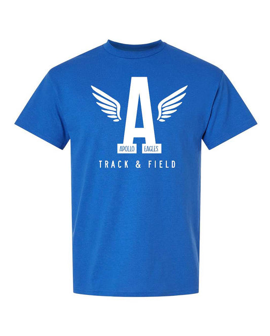 APOLLO TRACK & FIELD A WITH WINGS TEE