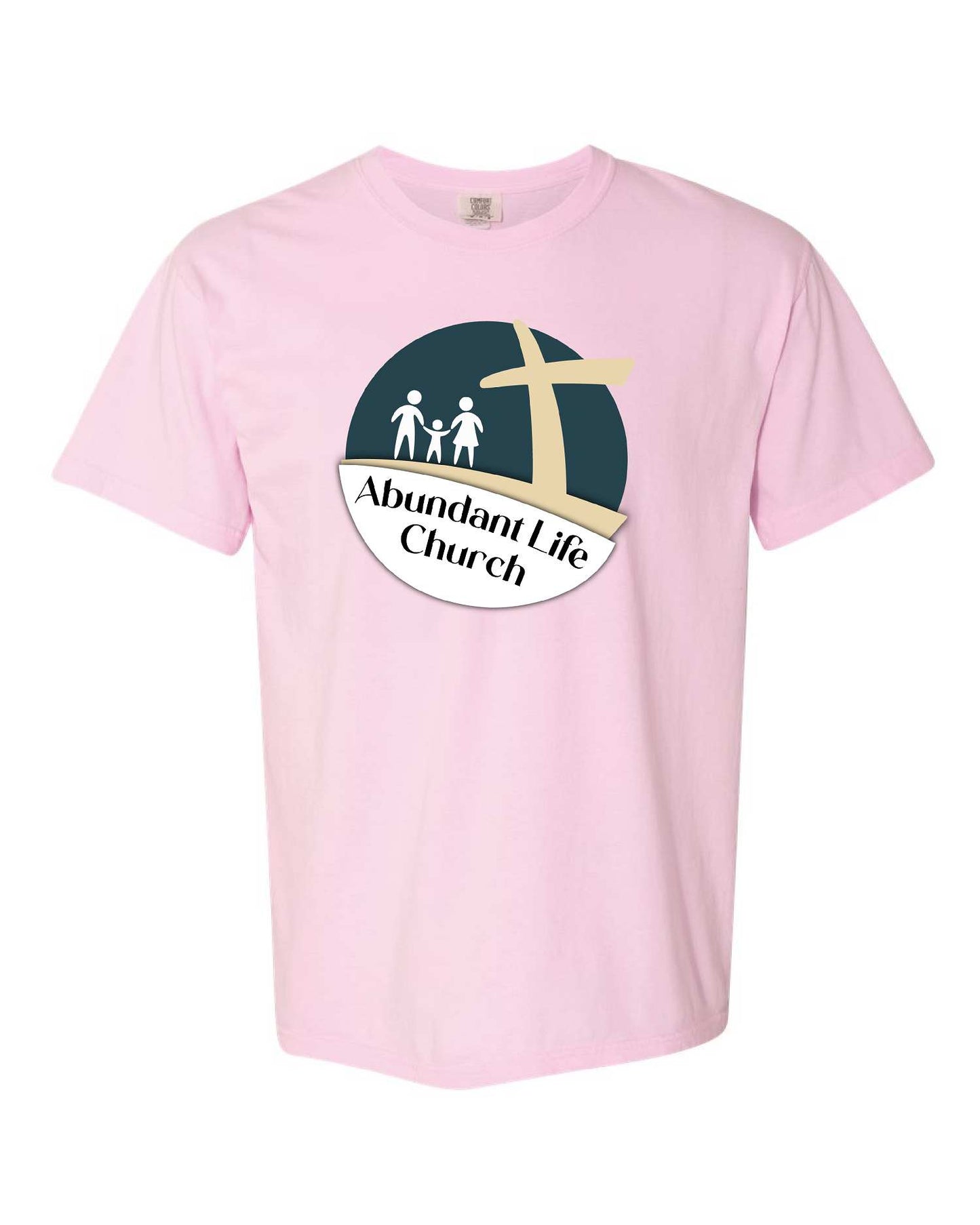 ABUNDANT LIFE LOGO COMFORT COLORS TEE