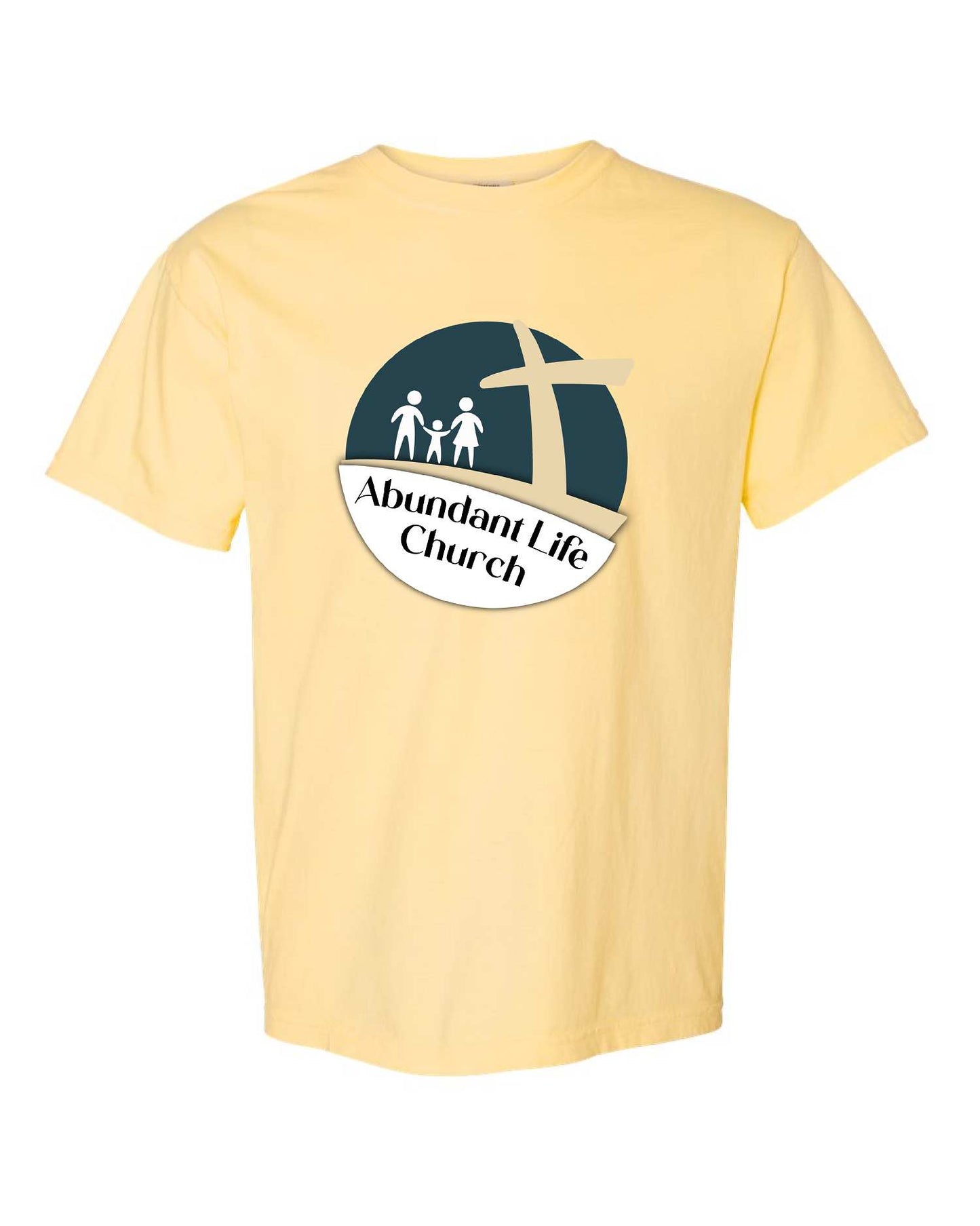 ABUNDANT LIFE LOGO COMFORT COLORS TEE