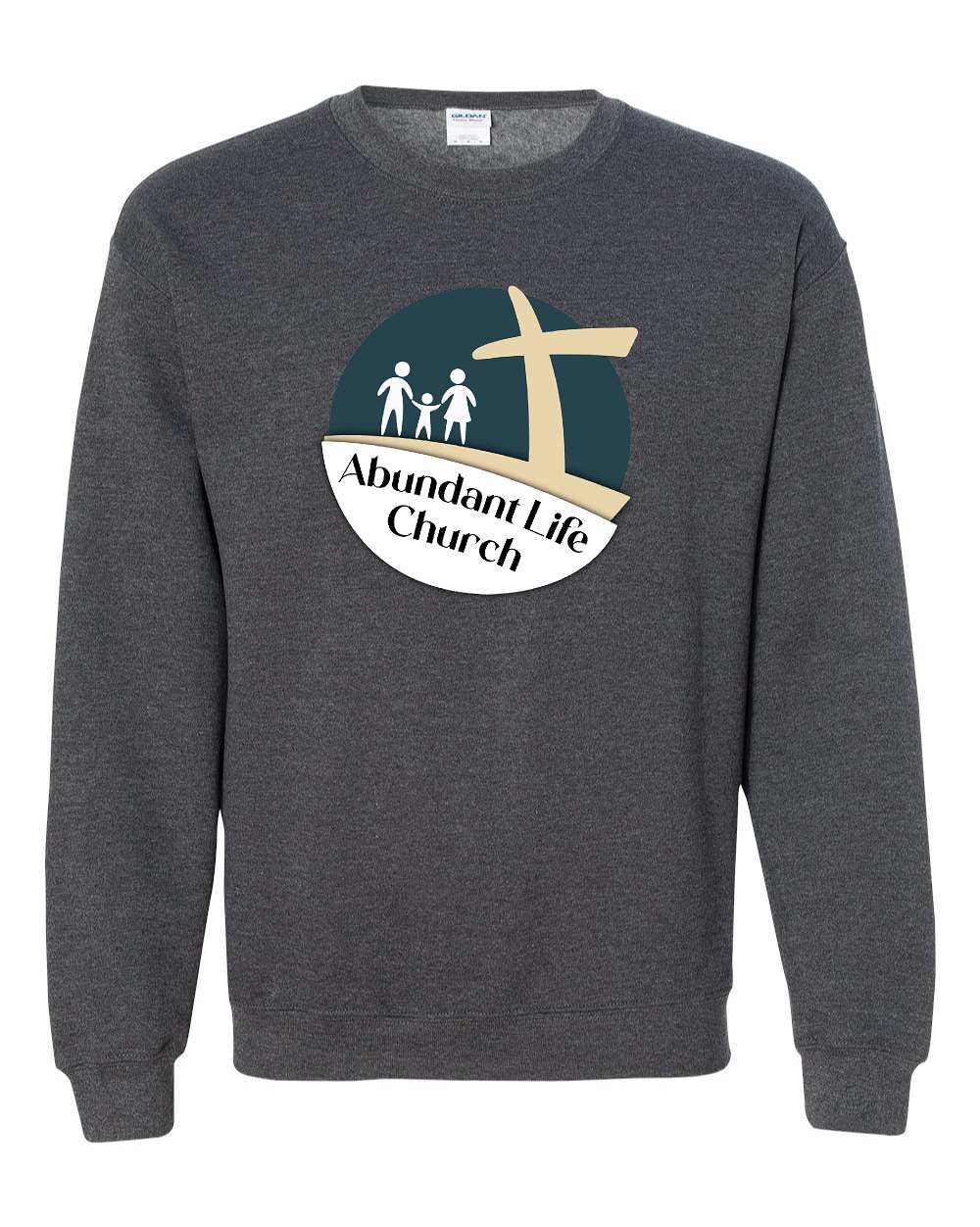 ABUNDANT LIFE LOGO CREW SWEATSHIRT