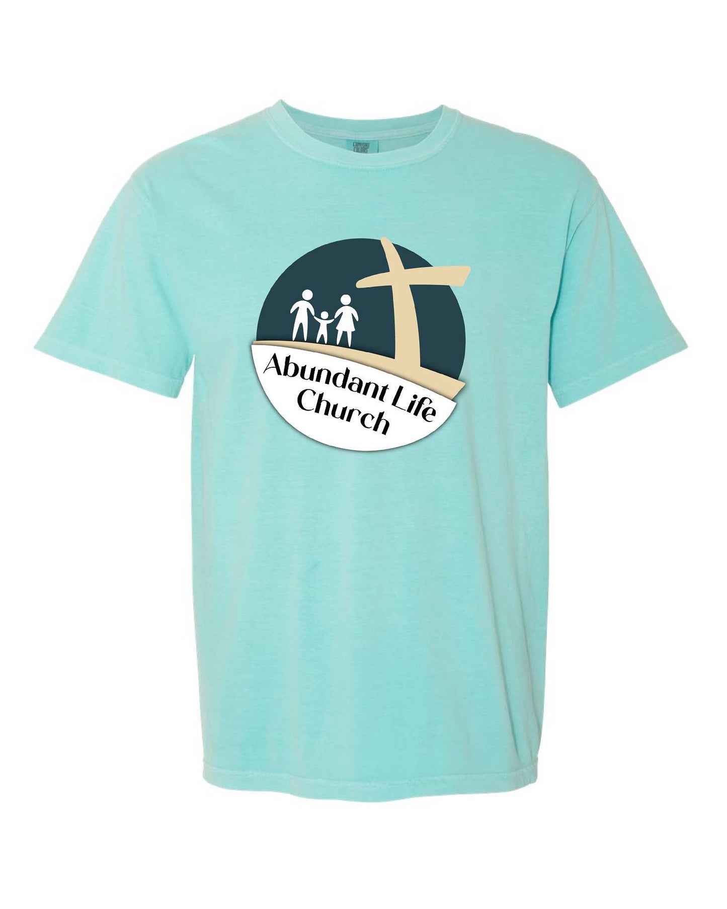 ABUNDANT LIFE LOGO COMFORT COLORS TEE