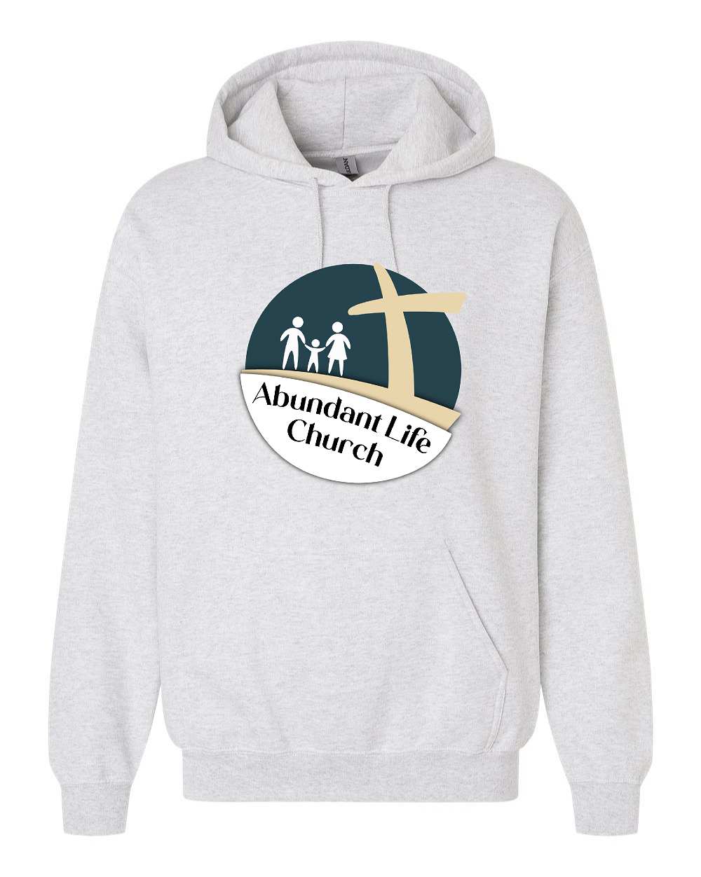 ABUNDANT LIFE LOGO HOODED SWEATSHIRT