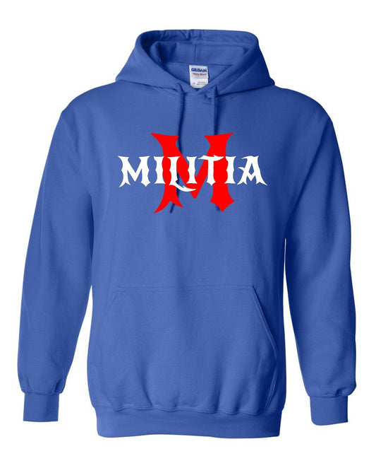 MILITIA GILDAN HOODED SWEATSHIRT