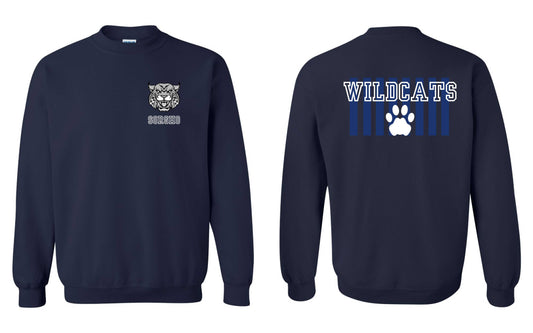 Sorgho Elementary Wildcats Crew Sweatshirt