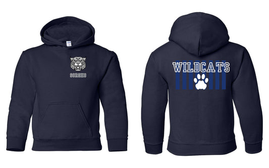 Sorgho Elementary Wildcats Hooded Sweatshirt