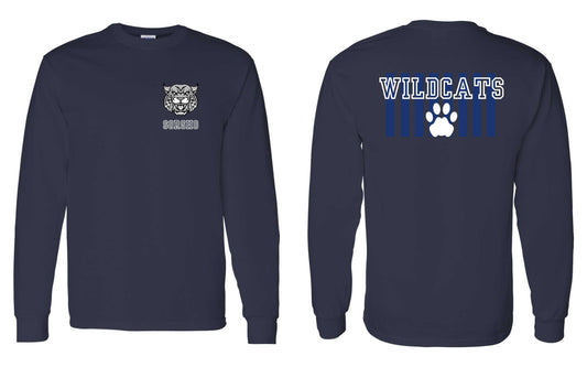 Sorgho Elementary Wildcats Long Sleeve T-Shirt