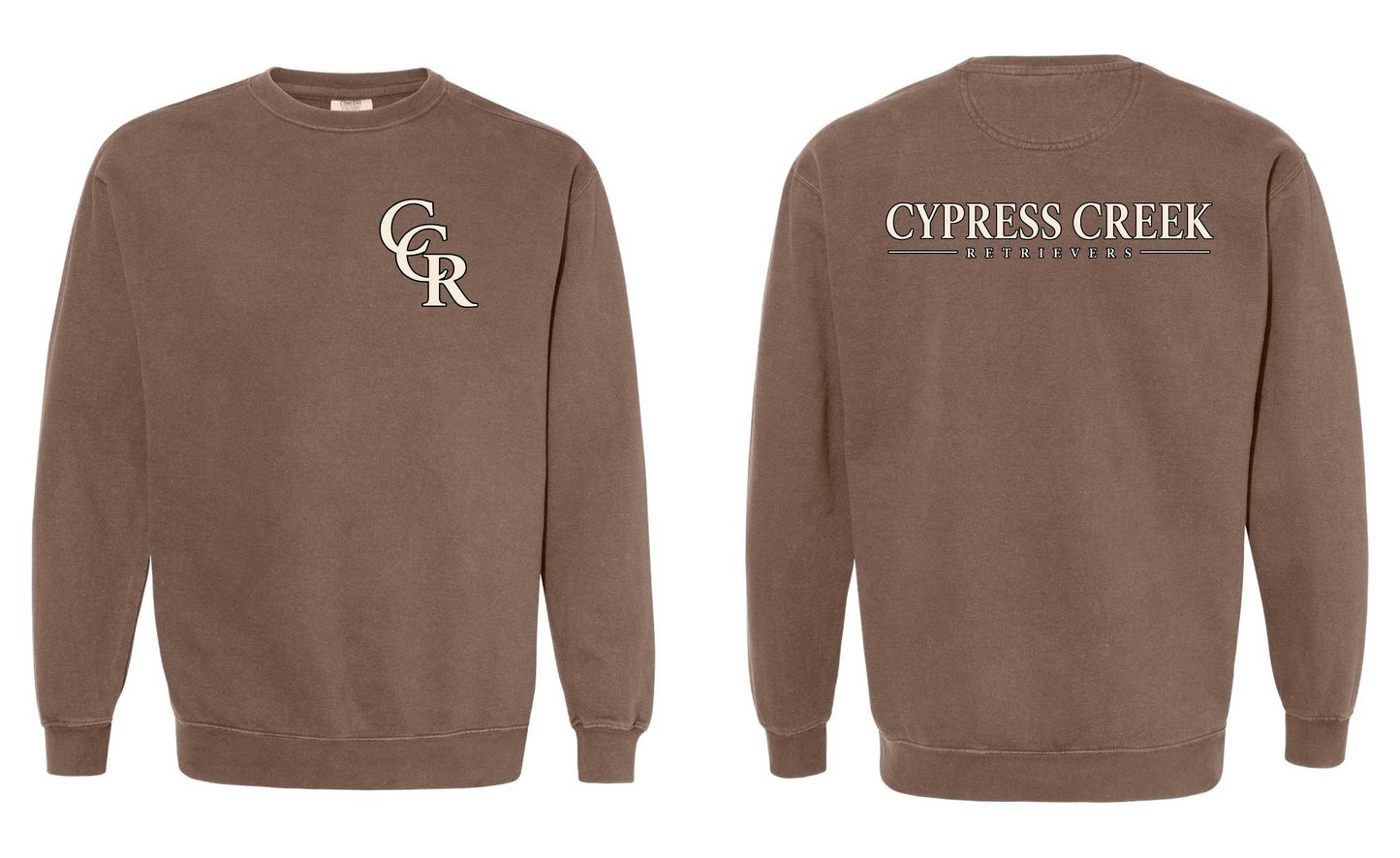 CYPRESS CREEK COMFORT COLORS CREW SWEATSHIRT