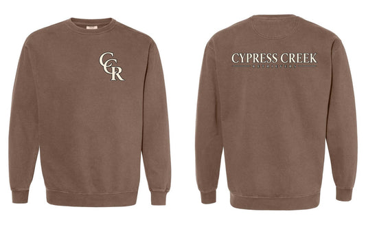 CYPRESS CREEK COMFORT COLORS CREW SWEATSHIRT