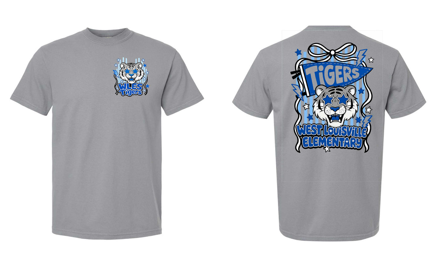 WLES TIGER FRONT/BACK
