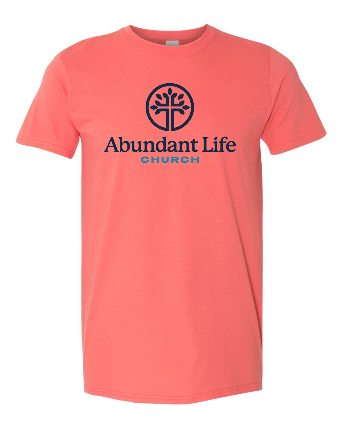 ABUNDANT LIFE CORAL SOFT T-SHIRT