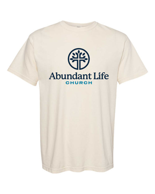 ABUNDANT LIFE IVORY COMFORT COLORS T-SHIRT