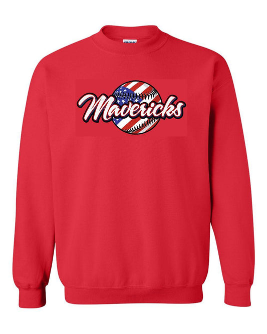 MAVERICKS GILDAN CREW SWEATSHIRT