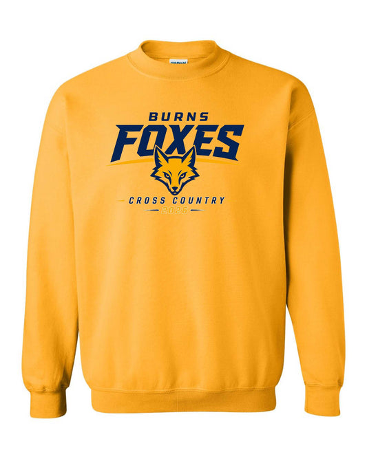 BURNS FOXES CROSS COUNTRY GOLD APPAREL