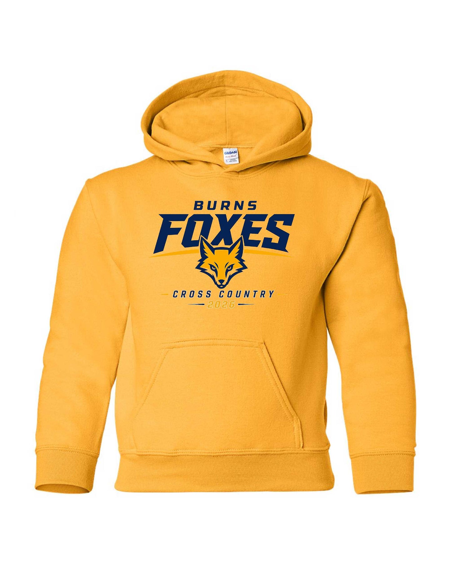 BURNS FOXES CROSS COUNTRY GOLD APPAREL