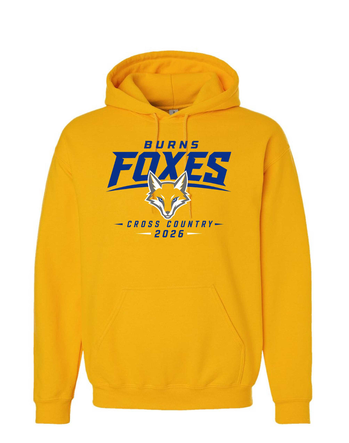 BURNS FOXES CROSS COUNTRY GOLD APPAREL