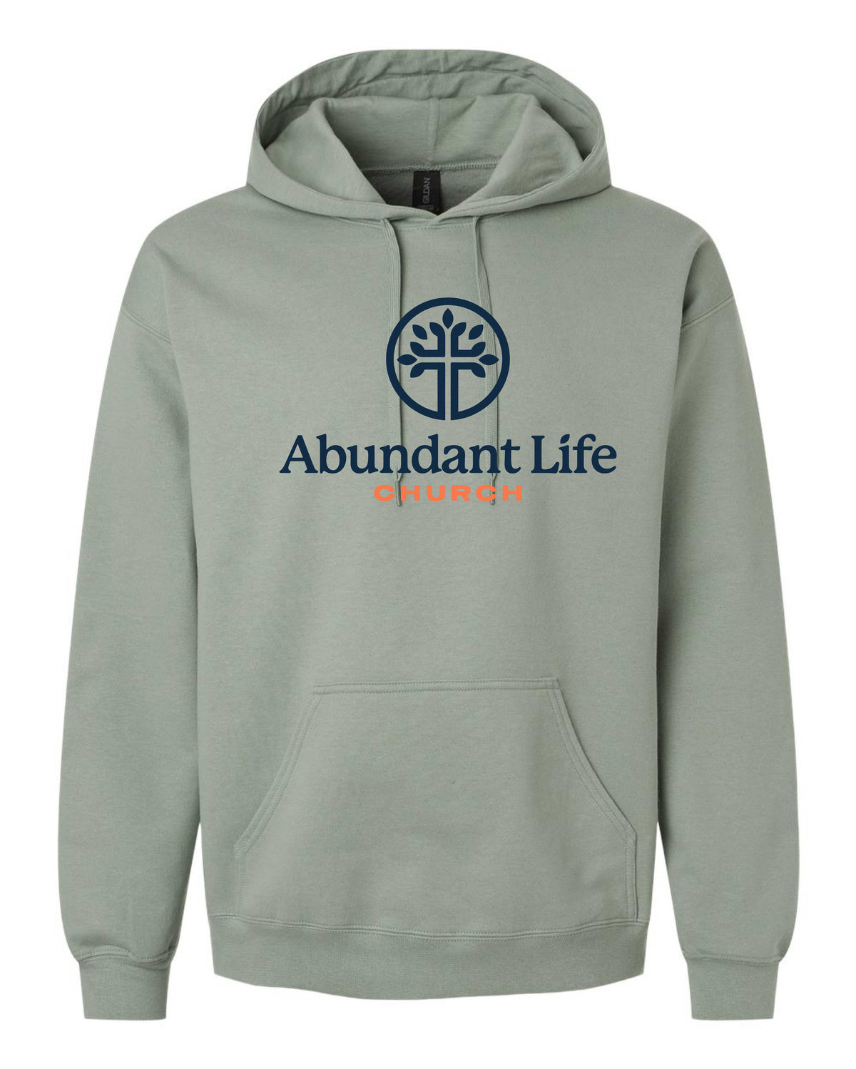 ABUNDANT LIFE SAGE HOODED SWEATSHIRT